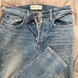 Aritzia Denim Forum - yoko high rise slim - 28